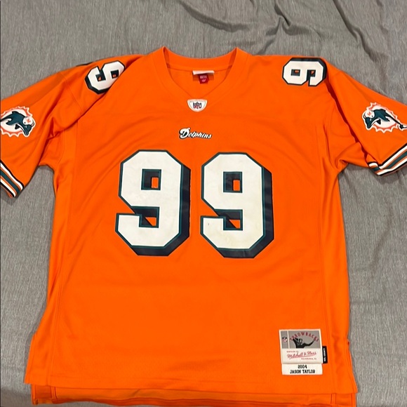 Mitchell & Ness Jason Taylor authentic dolphins jersey - Picture 1 of 4